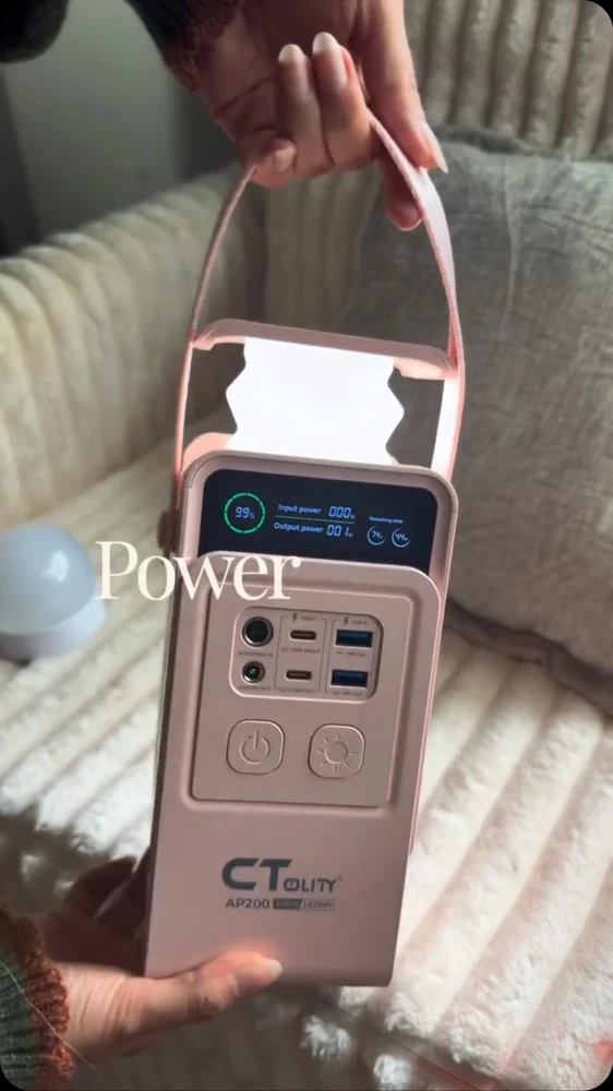 محطة طاقة محمولة 200 واط بسعة 60000mAh