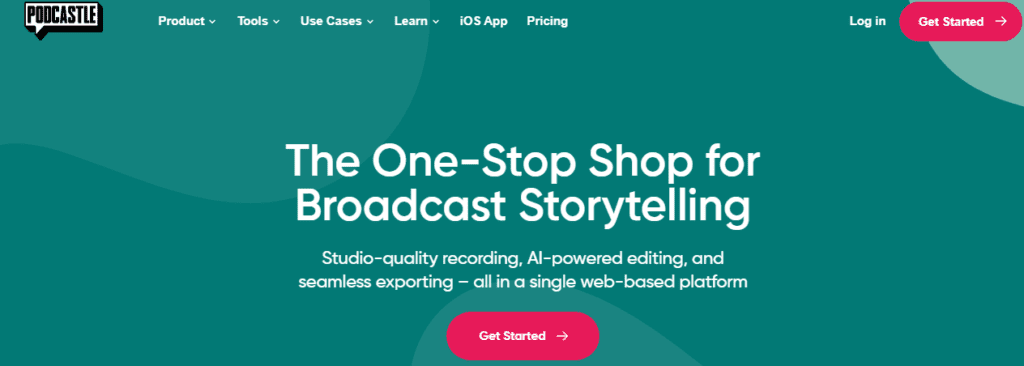 Podcastle نظام أساسي شامل يعمل بنظام AI للمبدعين الرقميين]