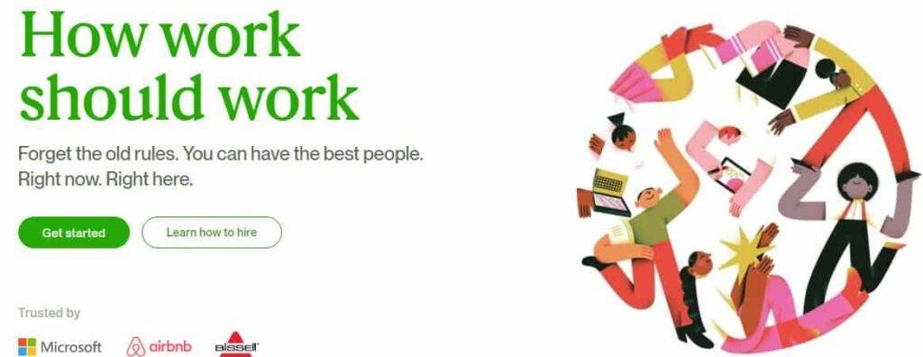 موقع Upwork - مواقع الوظائف المستقلة