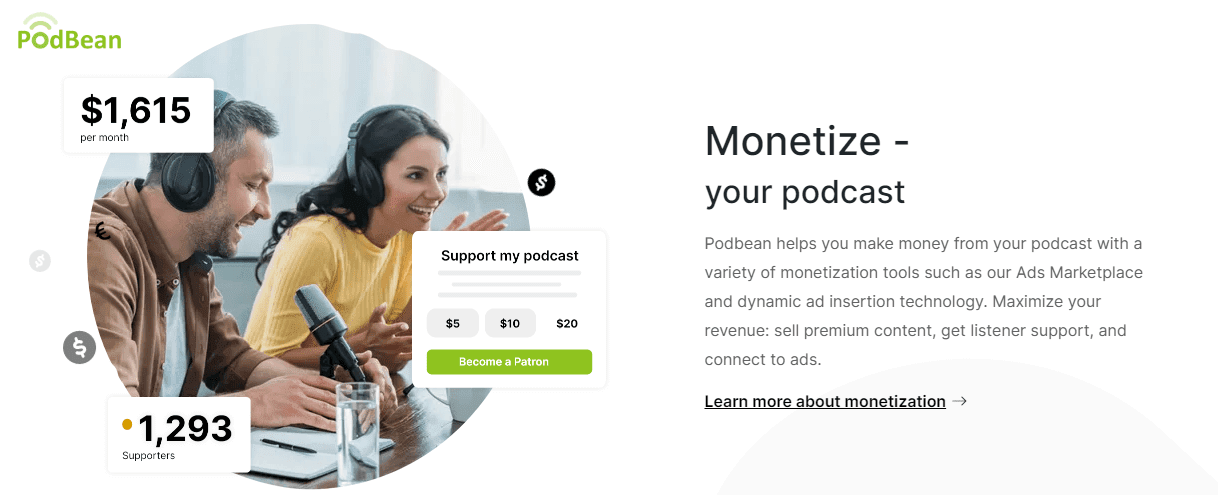 استضافة البودكاست الخاص بك - podbean