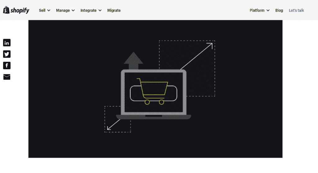 قابلية تطوير Shopify