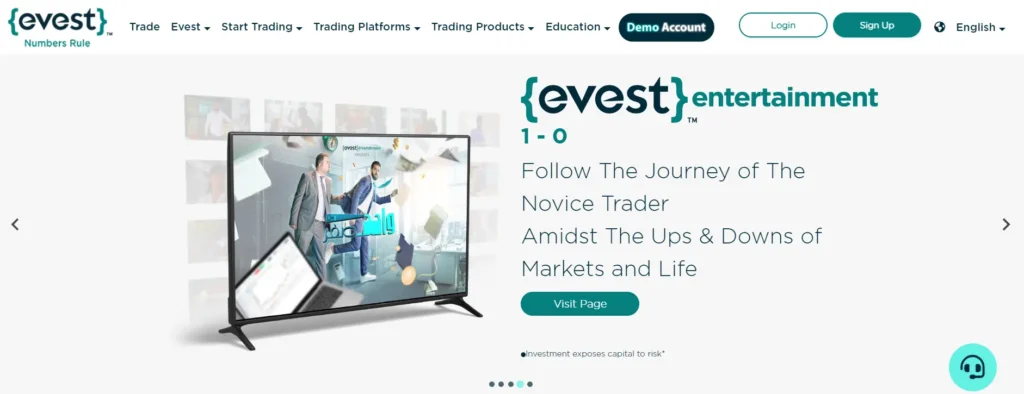 منصة Evest
