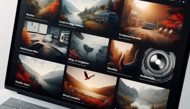 إنشاء بورتفوليو احترافي