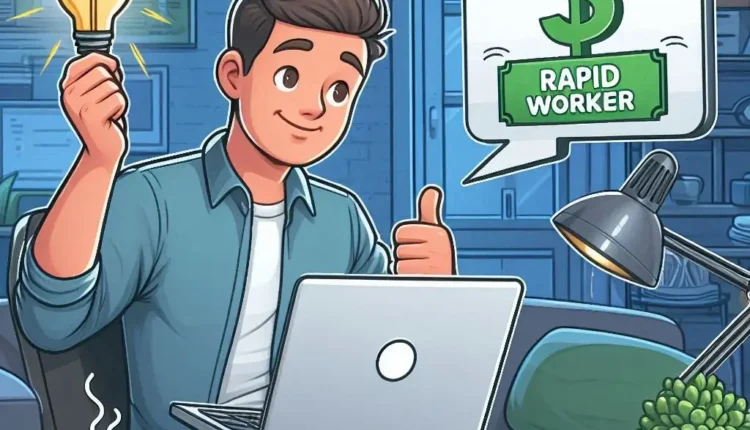الربح من موقع RapidWorker