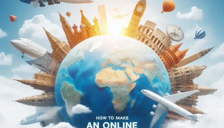 كيفية عمل شركة سياحة أون لاين
