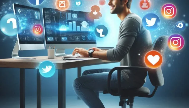 إدارة حسابات التواصل الاجتماعي