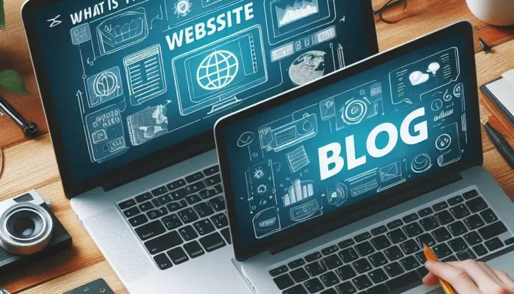 الفرق بين الموقع الإلكتروني والمدونة