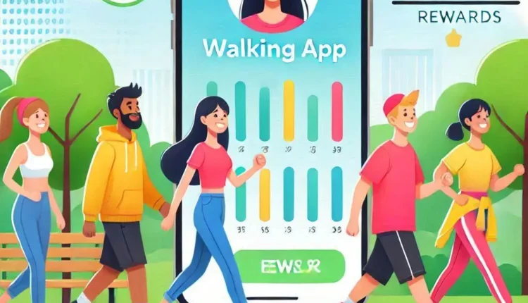 الربح من تطبيق المشي