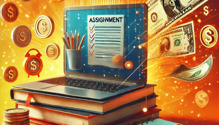 الربح من حل الواجبات