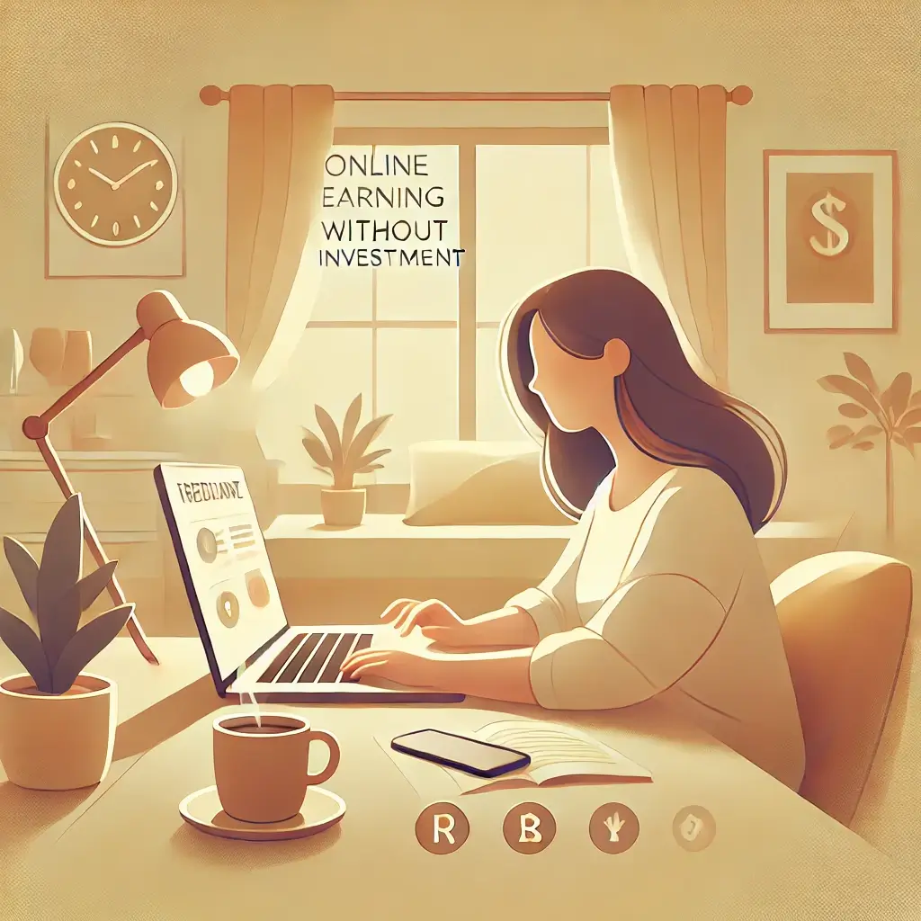 كسب المال من الإنترنت بدون استثمار