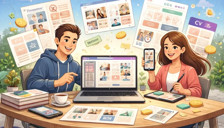 الربح من قوالب Canva خطوة بخطوة