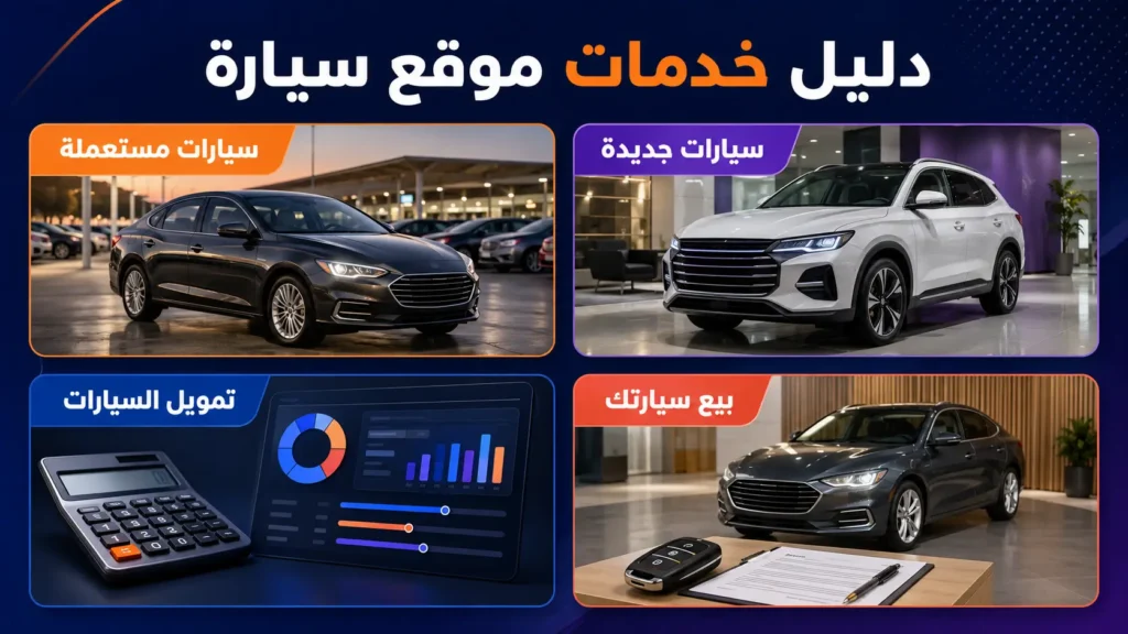 دليل السيارات الجديدة والمستعملة والتمويل في موقع سيارة