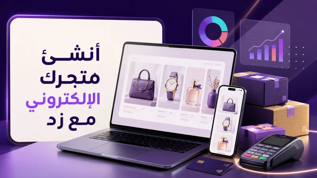 إنشاء متجر إلكتروني احترافي باستخدام منصة زد